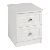 Calando 2 Drawer Bedside Cream