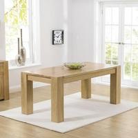Carnell Wooden Dining Table Rectangular In Solid Oak