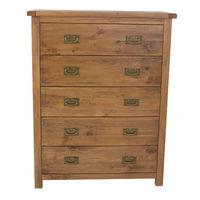 carter 5 drawer wide chest