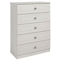 calando 5 drawer chest cashmere