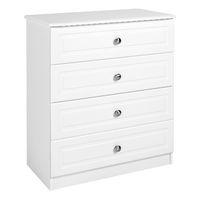 Calando 4 Drawer Chest White