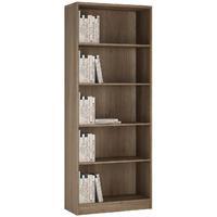 canyon grey tall wide bookcase