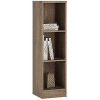 Canyon Grey Medium Narrow Bookcase