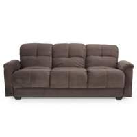 Cate Fabric Sofabed Brown