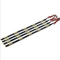Carking 5050-15SMD-30CM Waterproof Car Decorative Lamp Strip-Black (4pcs)
