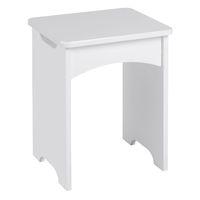 calando dressing table stool white