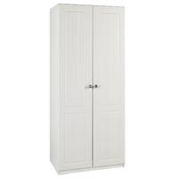 Calando Tall 2 Door Wardrobe Cream