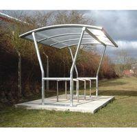 CANTERBURY SHELTER FLANGED, STEEL GALVANISED ROOF MAIN BAY