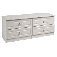 calando 4 drawer wide chest cashmere