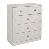 Calando 4 Drawer Split Chest Cashmere