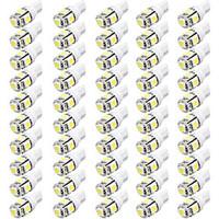 Camry Corolla Elantra 12V 2.5W 50505SMD LED Car Reading Lamp, Car Width Lamp, Car LED License Lamp 50PCS per Bag