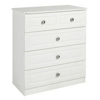 Calando 4 Drawer Split Chest Cream