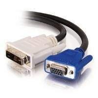 cables to go 2m dvi a male to hd15 vga female analogue extension cable