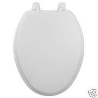 Cavalier Thermoplastic Whit Toilet Seat