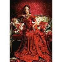 castorland beauty in red jigsaw puzzle 1500 piece multi colour