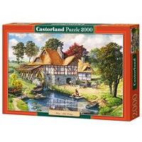 castorland water mill cottage jigsaw 2000 piece