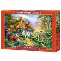 castorland forest cottage jigsaw puzzle 3000 piece multi colour