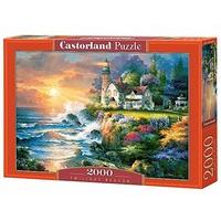 castorland twilight beacon jigsaw puzzle 2000 piece multi colour