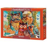 castorland owls jigsaw puzzle 2000 piece multi colour
