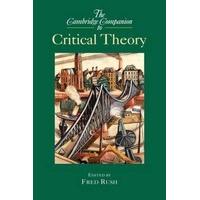 Camb Comp to Critical Theory (Cambridge Companions to Philosophy)