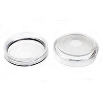 castor cups furniture floor protector glides clear plastic 60mm pack o ...