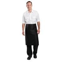 Catering Appliance Superstore B133 Regular Bistro Apron, Black