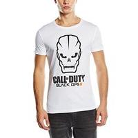 Call of Duty Black Ops Iii Skull Men\'s T-Shirt, White (TS39C1CBT-Xl)
