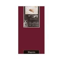 catherine lansfield non iron percale single flat sheet mageneta