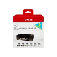 Canon PGI-29 Black & Grey Multi-Pack - 6 Inks