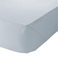 Catherine Lansfield Non Iron Percale King Fitted Sheet - Duckegg