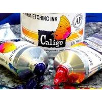 Caligo Safe Wash Relief Ink : 500g Tin Process Red (Magenta)