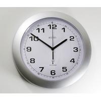 \'Cadiz\' Silver Radio Controlled Wall Clock