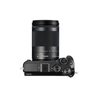 canon m6 mirrorless camera with ef m 18 150 mm lens black