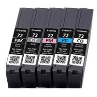 Canon Pgi72 Photo Multipack Ink Cartridge for pgi-72pbk/ pgi-72pgy/ pgi-72pm/ pgi-72pc/ 6403b007 - Multicoloured