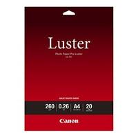 canon a4 pro luster photo paper pack of 20