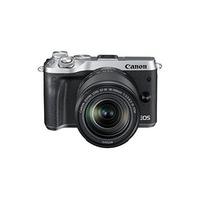canon m6 mirrorless camera with ef m 18 150 mm lens silver