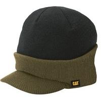 Caterpillar 1128033 Visor Cap Olive/Black Size One Size