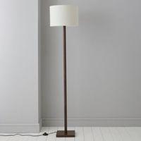 Caen Wood Effect Floor Lamp