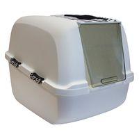 Catit Jumbo White Tiger Litter Box - 2 x 2 Replacement Carbon Filters