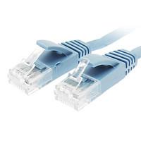 Cat 6 Male to Male Network Cable Flat Type Blue(2M)