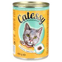 Catessy Bites in Jelly 12 x 405g - Mixed Pack