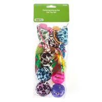 cat toy set with balls and mice 12 toys