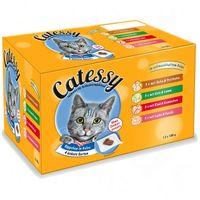 Catessy Pouches Saver Pack 48 x 100g - Double Points!* - Chunks in Jelly