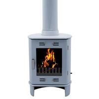 Carron Dante China Blue 5kW Multifuel DEFRA Approved Stove