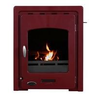 Carron Darwin 4.7kW Defra Inset Stove - Red Enamel