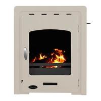 Carron Darwin 4.7kW Defra Inset Stove - Cream Enamel