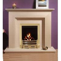 Catia Limestone Fireplace