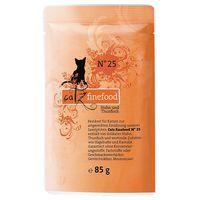 Catz Finefood Pouch 8 x 85g - Salmon & Poultry