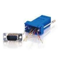 Cables To Go Rj45/db9m Modular Adaptor (blue)