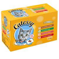 Catessy Chunks in Jelly - Saver Pack: 48 x 100g